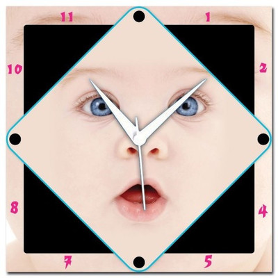 70% OFF on WebPlaza Cute Baby Analog Wall Clock Multicolor 70% OFF on WebPlaza Cute Baby Analog Wall Clock Multicolor