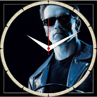 Shopmillions Terminator Analog Wall Clock Multicolor Shopmillions Terminator Analog Wall Clock Multicolor