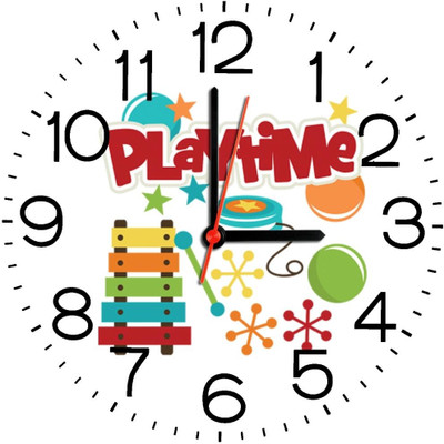 23% OFF on Ellicon B160 Play Time Analog Wall Clock White 23% OFF on Ellicon B160 Play Time Analog Wall Clock White