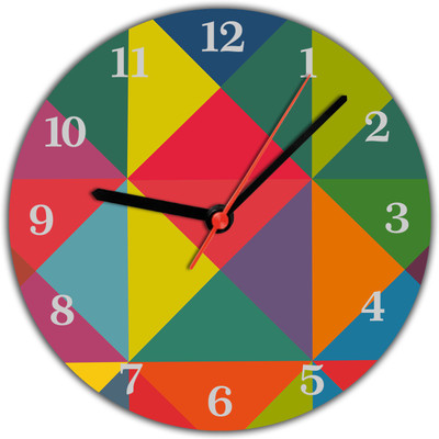 40% OFF on Lovely Collection Multicolored Designer Analog Wall Clock Multicolor 40% OFF on Lovely Collection Multicolored Designer Analog Wall Clock Multicolor
