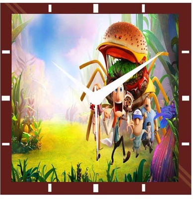 50% OFF on Moneysaver Cloudy with Chance Analog Wall Clock Multicolour