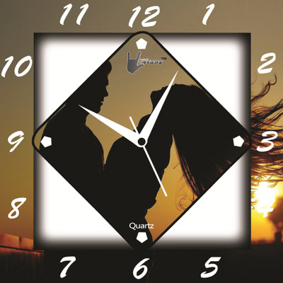 61% OFF on Lycans Love Analog Wall Clock Black, Grey 61% OFF on Lycans Love Analog Wall Clock Black, Grey