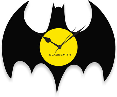 23% OFF on Blacksmith Black & Yellow Bat Analog Wall Clock Black 23% OFF on Blacksmith Black & Yellow Bat Analog Wall Clock Black