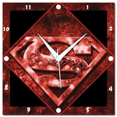 70% OFF on WebPlaza Superman Analog Wall Clock Multicolor