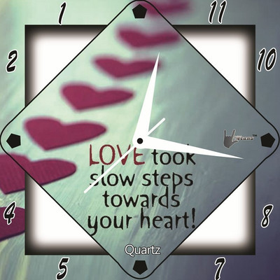 55% OFF on Lycans aNTI 0174 Analog Wall Clock Grey