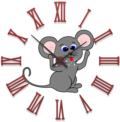 23% OFF on Ellicon B53 Mouse Cartoon Analog Wall Clock White 23% OFF on Ellicon B53 Mouse Cartoon Analog Wall Clock White