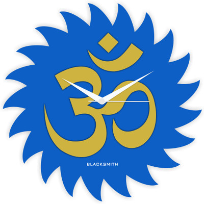 50% OFF on Blacksmith Om Blue Analog Wall Clock Light Blue 50% OFF on Blacksmith Om Blue Analog Wall Clock Light Blue