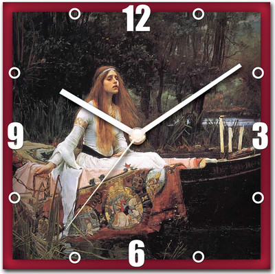 41% OFF on StyBuzz Painting Art Lady Analog Wall Clock Multicolor 41% OFF on StyBuzz Painting Art Lady Analog Wall Clock Multicolor