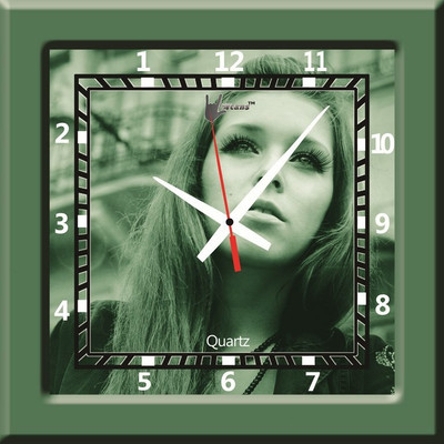 55% OFF on Lycans Anti 0124 Analog Wall Clock Brown