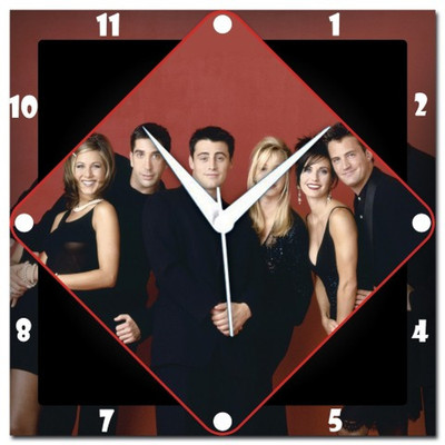 83% OFF on Amore Friends Analog Wall Clock Multicolor