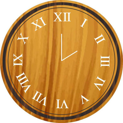 14% OFF on Everyday Gifts Wooden Design Analog Wall Clock Black 14% OFF on Everyday Gifts Wooden Design Analog Wall Clock Black