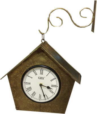 53% OFF on GRV Hut Analog Wall Clock Brass 53% OFF on GRV Hut Analog Wall Clock Brass