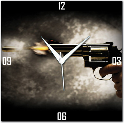 70% OFF on WebPlaza Revolver Analog Wall Clock Multicolor