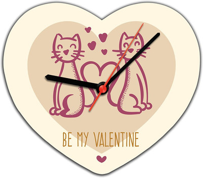 40% OFF on Lovely Collection Will You Be My Valentine Analog Wall Clock Beige 40% OFF on Lovely Collection Will You Be My Valentine Analog Wall Clock Beige