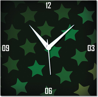 70% OFF on WebPlaza beautiful 253 Analog Wall Clock Multicolor