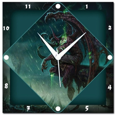 70% OFF on WebPlaza Demon Analog Wall Clock Multicolor