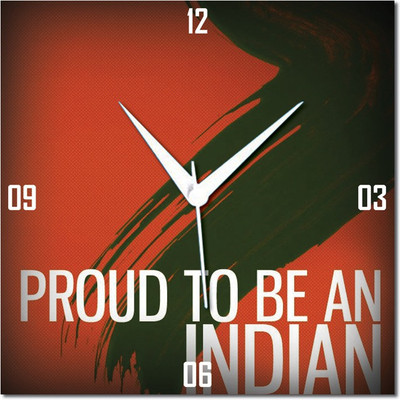 70% OFF on WebPlaza Proud To Be Indian Republic Day Analog Wall Clock Multicolor 70% OFF on WebPlaza Proud To Be Indian Republic Day Analog Wall Clock Multicolor