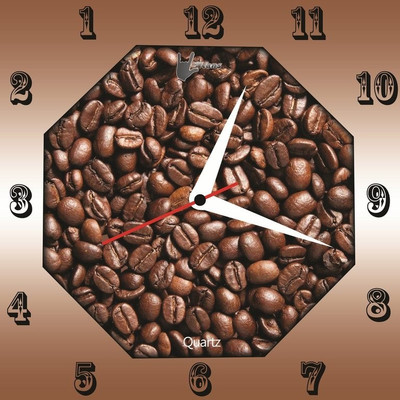 Lycans LYSAWC0034 Analog Wall Clock Brown