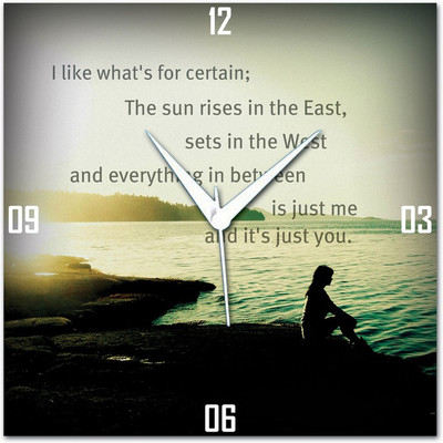 70% OFF on WebPlaza Sad Girl Analog Wall Clock Multicolor 70% OFF on WebPlaza Sad Girl Analog Wall Clock Multicolor