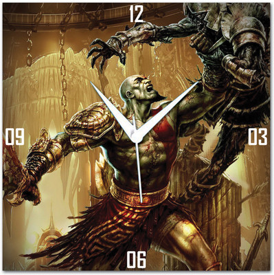 72% OFF on Amore God Of War Analog Wall Clock Multicolor 72% OFF on Amore God Of War Analog Wall Clock Multicolor