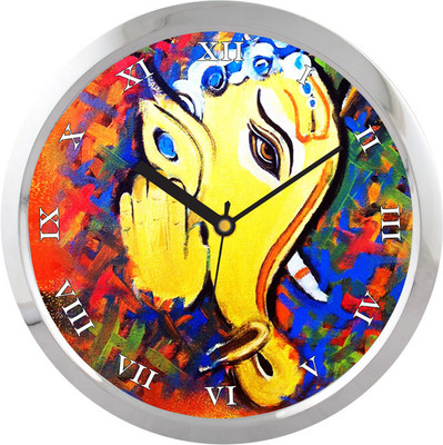 31% OFF on Shopping Monster Lord Ganesha Religious Analog Wall Clock Silver 31% OFF on Shopping Monster Lord Ganesha Religious Analog Wall Clock Silver