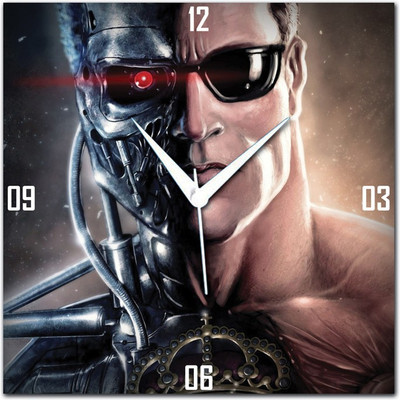 70% OFF on WebPlaza Terminator Analog Wall Clock Multicolor 70% OFF on WebPlaza Terminator Analog Wall Clock Multicolor