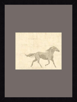 24% OFF on ART4U Vintage Horse I - Framed Print 20 inch x 26 inch 26 inch X inch 20, Multicolor