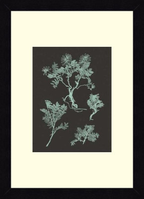 20% OFF on ART4U Mint and Charcoal Study II - Framed Print 16 inch x 22 inch 22 inch X inch 16, Multicolor