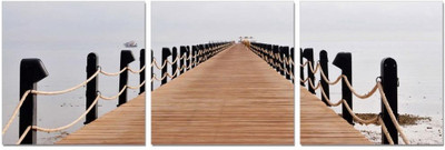 50% OFF on Go Hooked Mdf 3 Panel Wallpaper