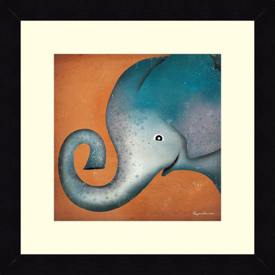 19% OFF on ART4U Elephant WOW - Framed Print 16 inch x 16 inch 16 inch X inch 16, Multicolor