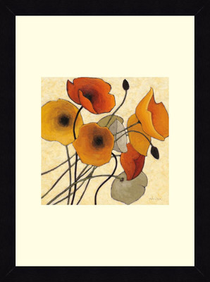 19% OFF on ART4U Pumpkin Poppies II - Framed Print 16 inch x 22 inch 22 inch X inch 16, Multicolor