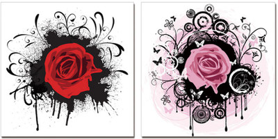 51% OFF on Go Hooked 2 Panel Wall Decor