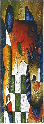 37% OFF on E-plant Modern Art with Wooden Frames Multicolor