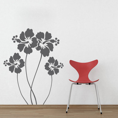 20% OFF on Highbeam Studio Mesmerizing Hibiscus - Medium Grey