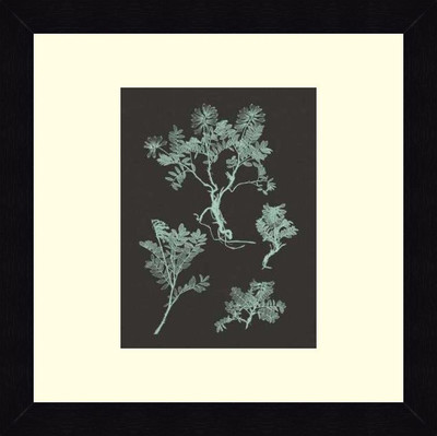 18% OFF on ART4U Mint and Charcoal Study II - Framed Print 16 inch x 16 inch 16 inch X inch 16, Multicolor