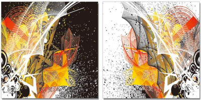 51% OFF on Go Hooked 2 Panel Wall Decor