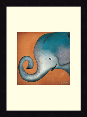 19% OFF on ART4U Elephant WOW - Framed Print 16 inch x 22 inch 22 inch X inch 16, Multicolor