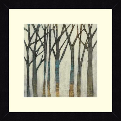 19% OFF on ART4U Birch Line I - Framed Print 16 inch x 16 inch 16 inch X inch 16, Multicolor