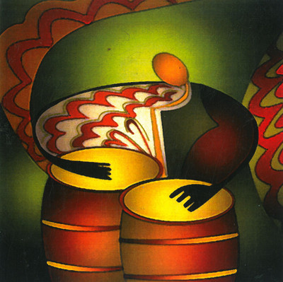 64% OFF on E-plant Modern Art with Wooden Frames