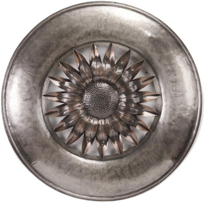 9% OFF on Goyal India Antique Copper and Nickel Wall Décor (Brown, 83674)