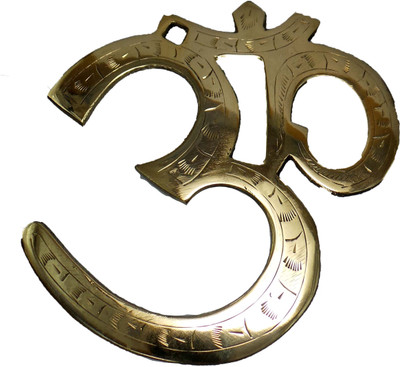 50% OFF on Modish Look Om Religious 15 cm X cm 12, Gold