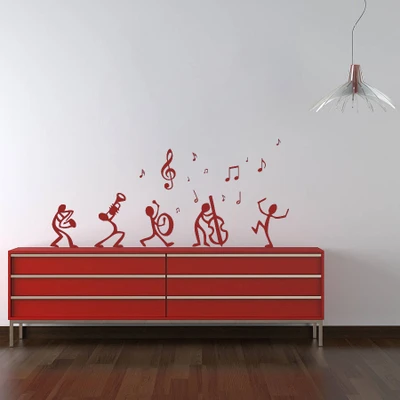 19% OFF on Highbeam Studio Dancing Notes - Medium Red