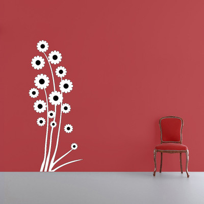 Highbeam Studio Standing Bouquet - Large White, Black Highbeam Studio Standing Bouquet - Large White, Black
