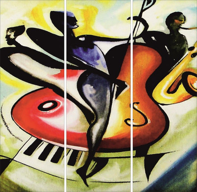 50% OFF on Go Hooked Mdf 3 Panel Wallpaper