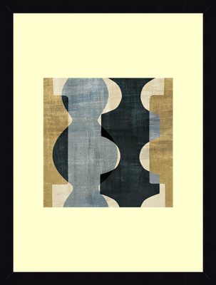 25% OFF on ART4U Geometric Deco I - Framed Print 20 inch x 26 inch 26 inch X inch 20, Multicolor