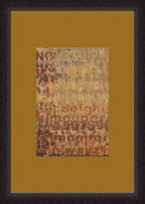 20% OFF on ART4U Earthen Language I - Framed Print 16 inch x 22 inch 22 inch X inch 16, Multicolor