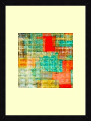 25% OFF on ART4U Teal and Orange II - Framed Print 20 inch x 26 inch 26 inch X inch 20, Multicolor
