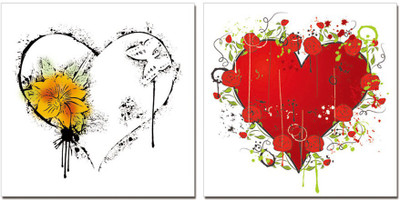 51% OFF on Go Hooked 2 Panel Wall Decor