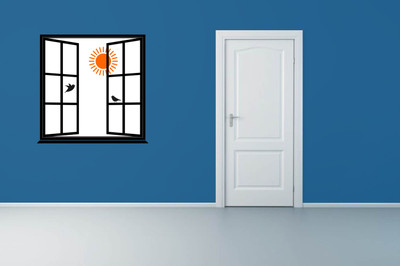 19% OFF on Highbeam Studio Morning Window - Large Black