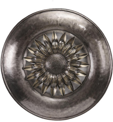 9% OFF on Goyal India Antique Brass and Nickel Wall Décor (Gold, 83673)